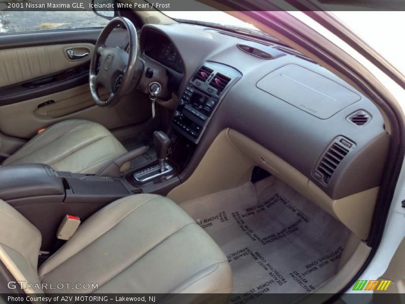 Icelandic White Pearl / Frost 2001 Nissan Maxima GLE