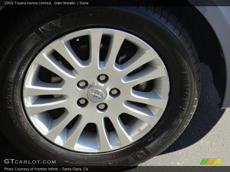 Slate Metallic / Stone 2009 Toyota Sienna Limited