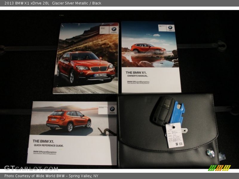 Glacier Silver Metallic / Black 2013 BMW X1 xDrive 28i