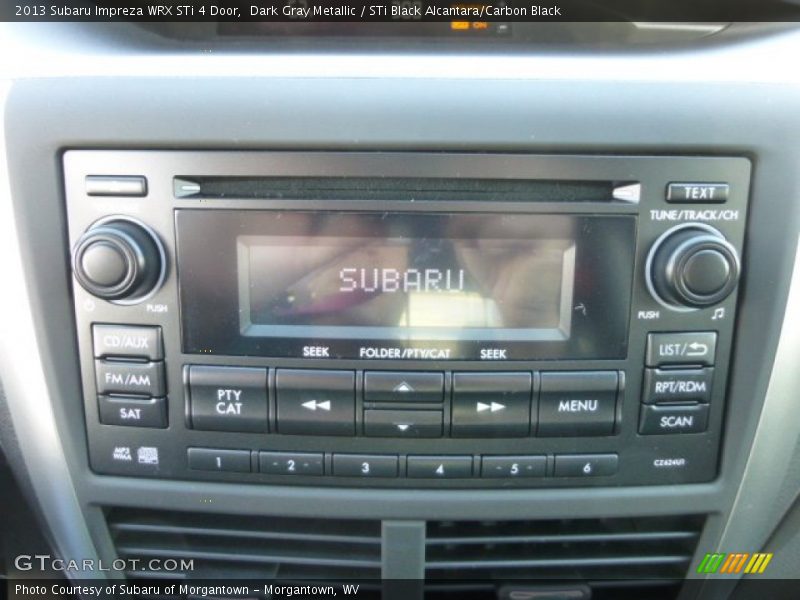 Audio System of 2013 Impreza WRX STi 4 Door