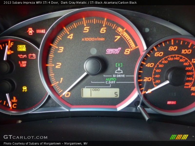  2013 Impreza WRX STi 4 Door WRX STi 4 Door Gauges