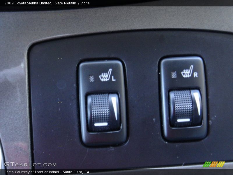 Slate Metallic / Stone 2009 Toyota Sienna Limited
