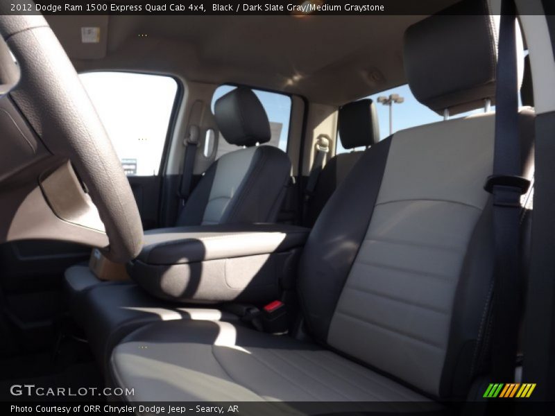 Black / Dark Slate Gray/Medium Graystone 2012 Dodge Ram 1500 Express Quad Cab 4x4