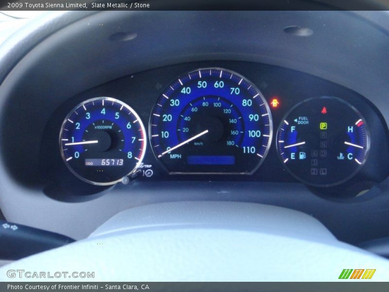Slate Metallic / Stone 2009 Toyota Sienna Limited
