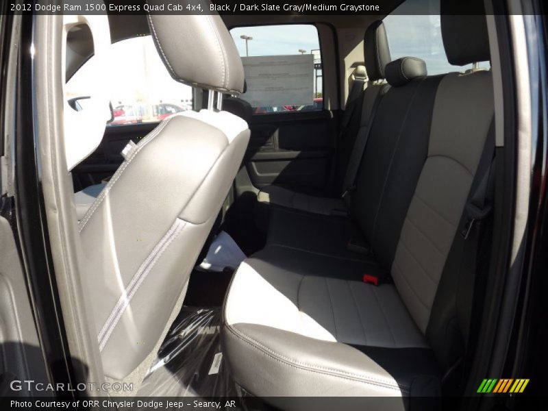 Black / Dark Slate Gray/Medium Graystone 2012 Dodge Ram 1500 Express Quad Cab 4x4