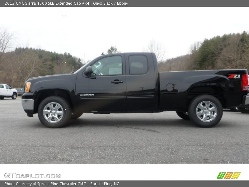  2013 Sierra 1500 SLE Extended Cab 4x4 Onyx Black