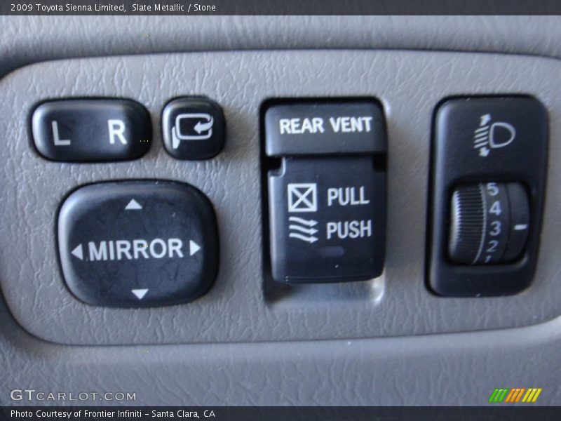 Slate Metallic / Stone 2009 Toyota Sienna Limited