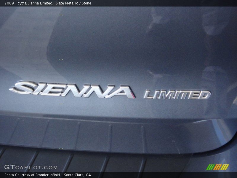 Slate Metallic / Stone 2009 Toyota Sienna Limited