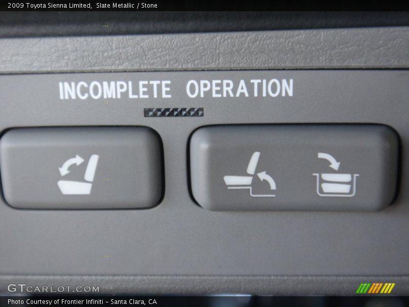 Slate Metallic / Stone 2009 Toyota Sienna Limited