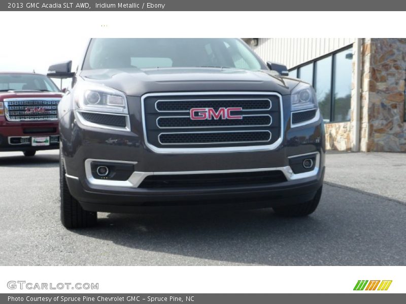 Iridium Metallic / Ebony 2013 GMC Acadia SLT AWD
