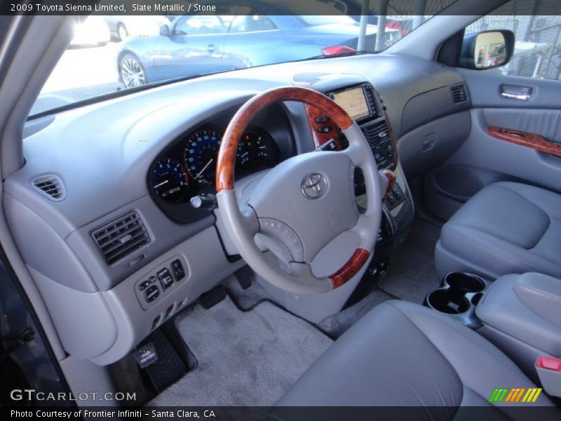 Slate Metallic / Stone 2009 Toyota Sienna Limited