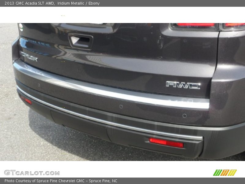 Iridium Metallic / Ebony 2013 GMC Acadia SLT AWD