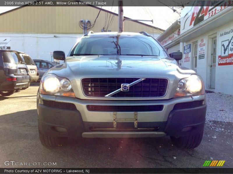 Willow Green Metallic / Taupe 2006 Volvo XC90 2.5T AWD