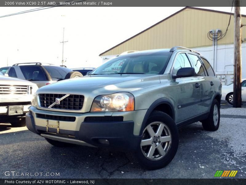 Willow Green Metallic / Taupe 2006 Volvo XC90 2.5T AWD