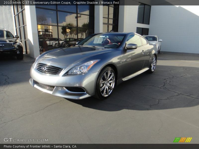 Graphite Shadow / Monaco Red 2010 Infiniti G 37 S Anniversary Edition Coupe