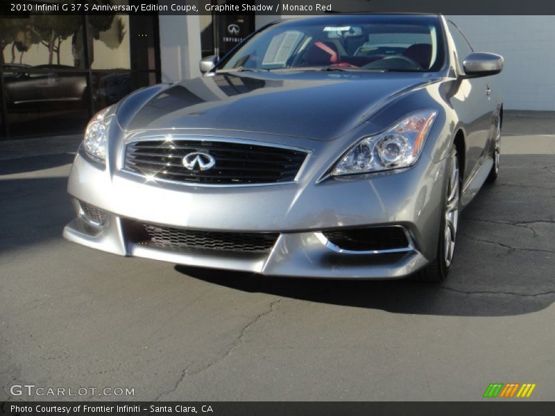 Graphite Shadow / Monaco Red 2010 Infiniti G 37 S Anniversary Edition Coupe