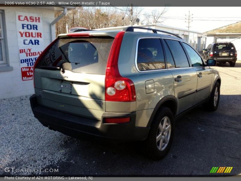 Willow Green Metallic / Taupe 2006 Volvo XC90 2.5T AWD