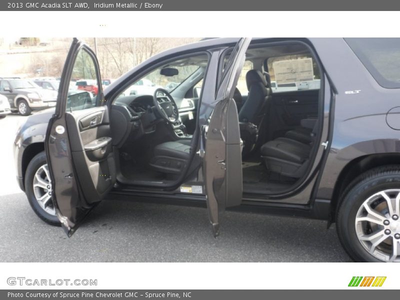 Iridium Metallic / Ebony 2013 GMC Acadia SLT AWD