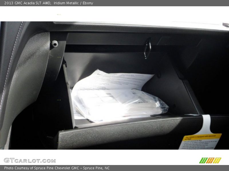 Iridium Metallic / Ebony 2013 GMC Acadia SLT AWD