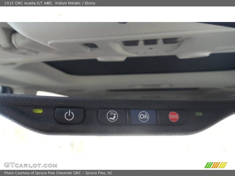 Iridium Metallic / Ebony 2013 GMC Acadia SLT AWD