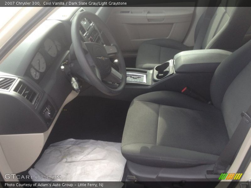 Cool Vanilla / Dark Slate Gray/Light Graystone 2007 Chrysler 300