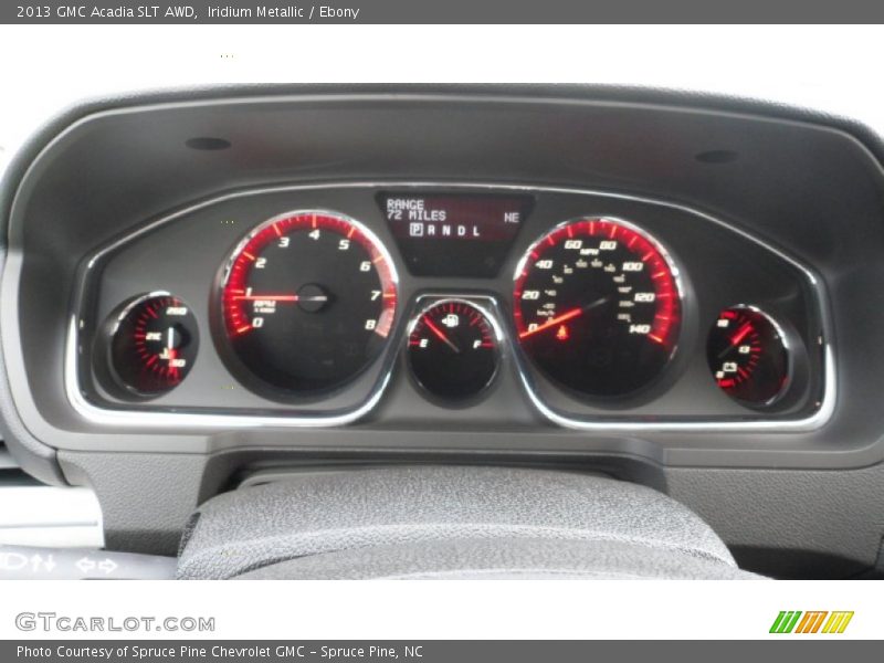 Iridium Metallic / Ebony 2013 GMC Acadia SLT AWD