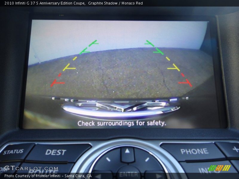 Graphite Shadow / Monaco Red 2010 Infiniti G 37 S Anniversary Edition Coupe