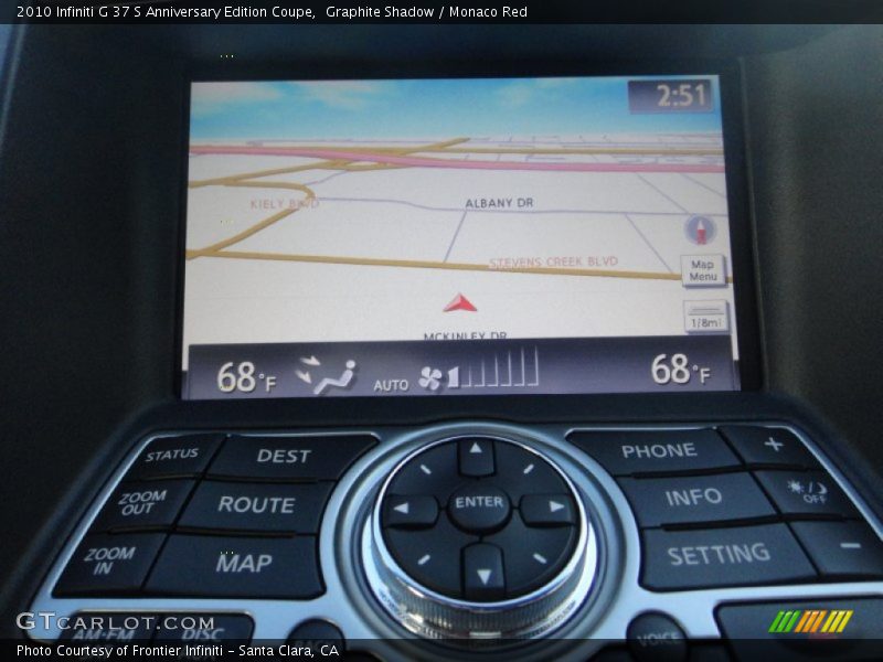 Graphite Shadow / Monaco Red 2010 Infiniti G 37 S Anniversary Edition Coupe