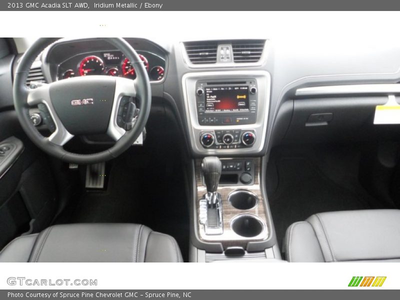 Iridium Metallic / Ebony 2013 GMC Acadia SLT AWD