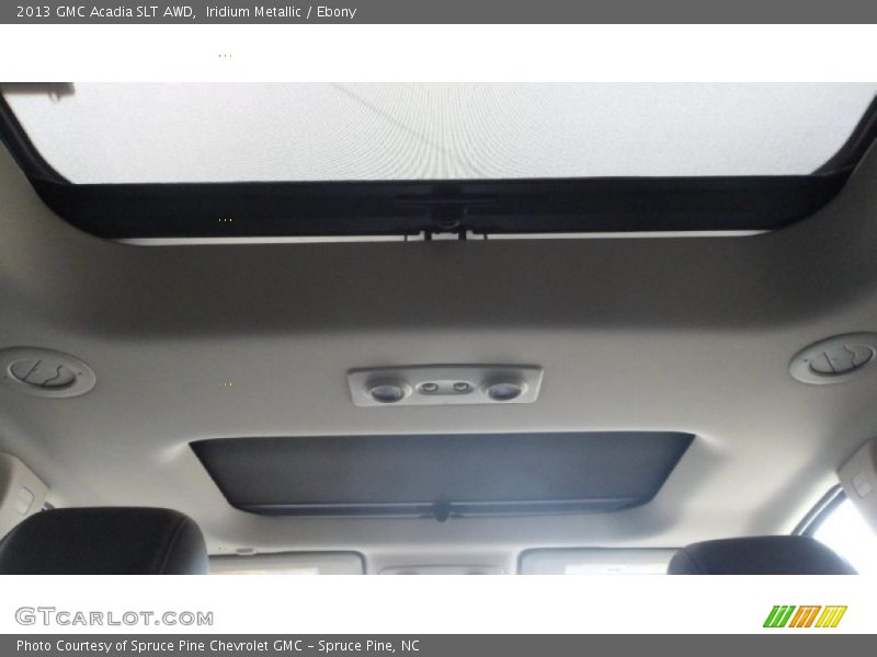 Iridium Metallic / Ebony 2013 GMC Acadia SLT AWD