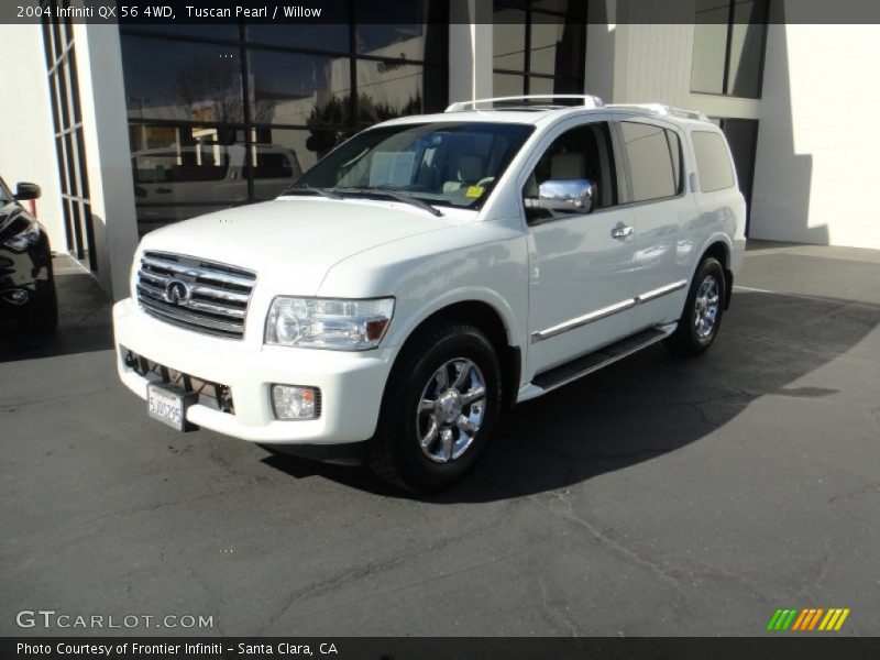Tuscan Pearl / Willow 2004 Infiniti QX 56 4WD