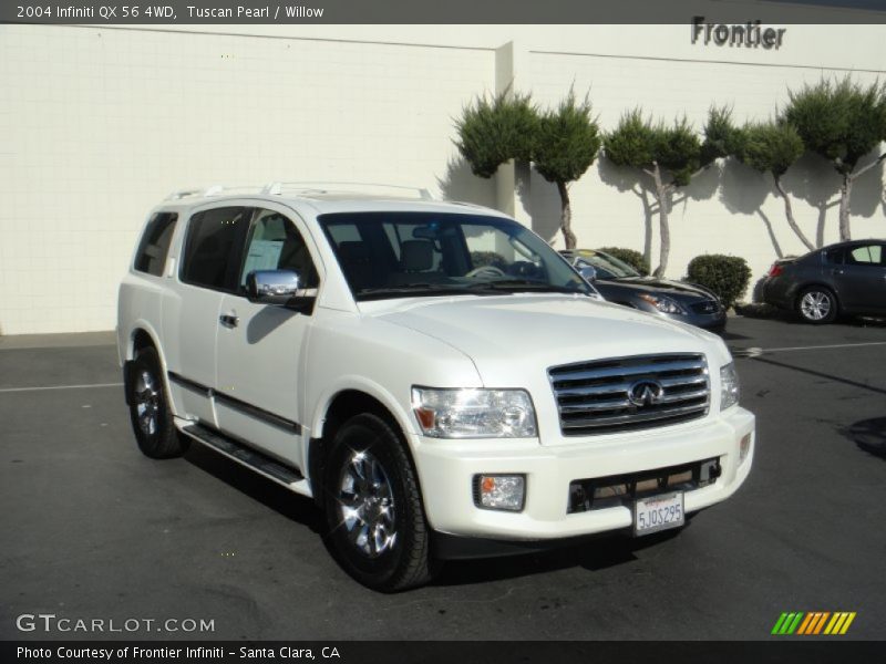 Tuscan Pearl / Willow 2004 Infiniti QX 56 4WD