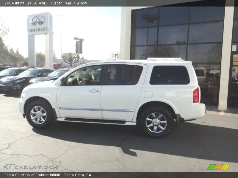 Tuscan Pearl / Willow 2004 Infiniti QX 56 4WD