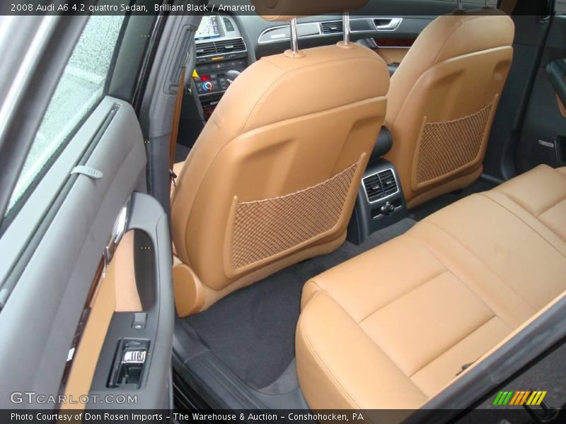 Brilliant Black / Amaretto 2008 Audi A6 4.2 quattro Sedan