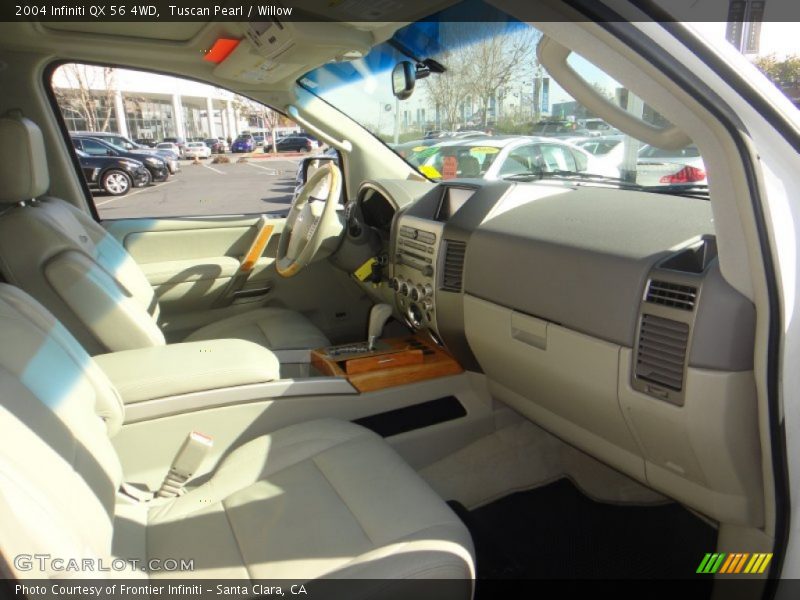 Tuscan Pearl / Willow 2004 Infiniti QX 56 4WD