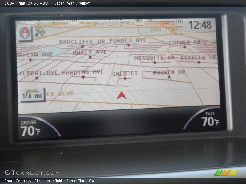 Tuscan Pearl / Willow 2004 Infiniti QX 56 4WD