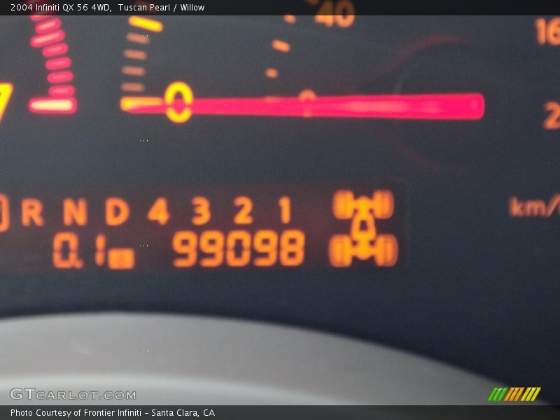 Tuscan Pearl / Willow 2004 Infiniti QX 56 4WD