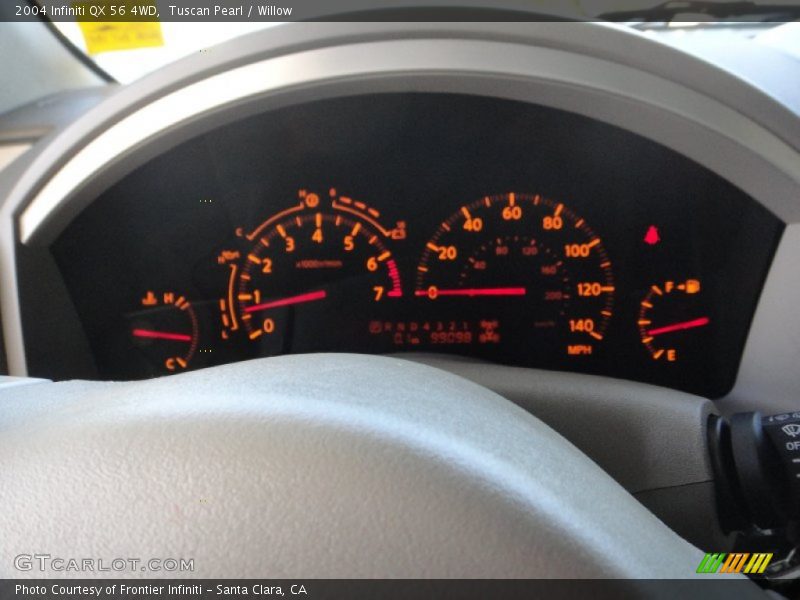 Tuscan Pearl / Willow 2004 Infiniti QX 56 4WD