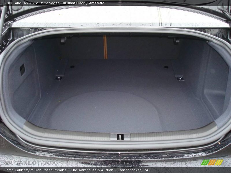 Brilliant Black / Amaretto 2008 Audi A6 4.2 quattro Sedan