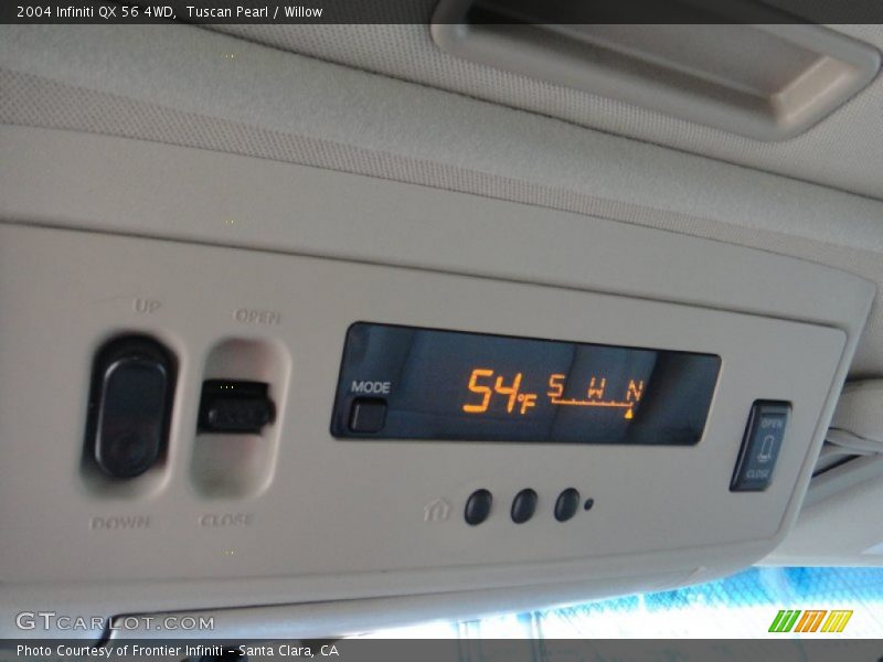 Tuscan Pearl / Willow 2004 Infiniti QX 56 4WD