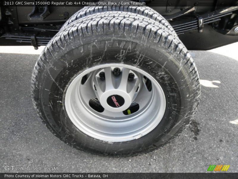  2013 Sierra 3500HD Regular Cab 4x4 Chassis Wheel