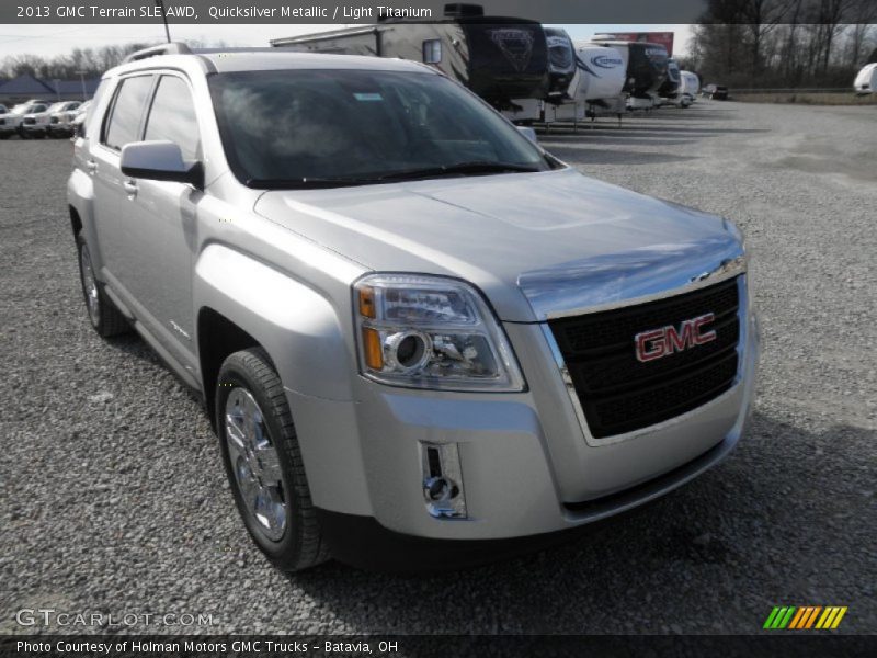 Quicksilver Metallic / Light Titanium 2013 GMC Terrain SLE AWD