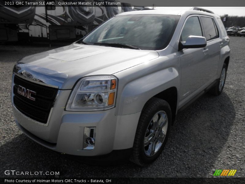 Quicksilver Metallic / Light Titanium 2013 GMC Terrain SLE AWD