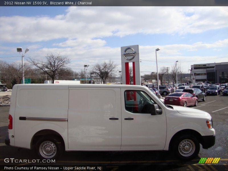 Blizzard White / Charcoal 2012 Nissan NV 1500 SV