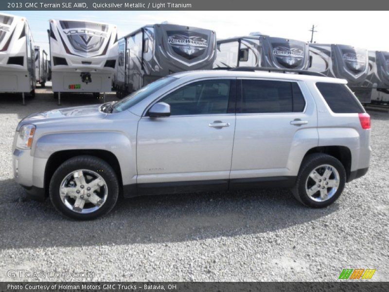 Quicksilver Metallic / Light Titanium 2013 GMC Terrain SLE AWD