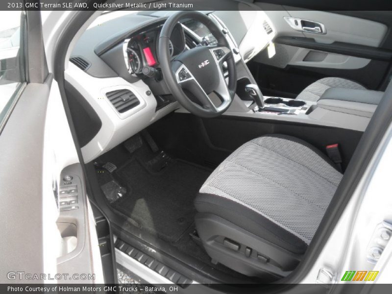  2013 Terrain SLE AWD Light Titanium Interior