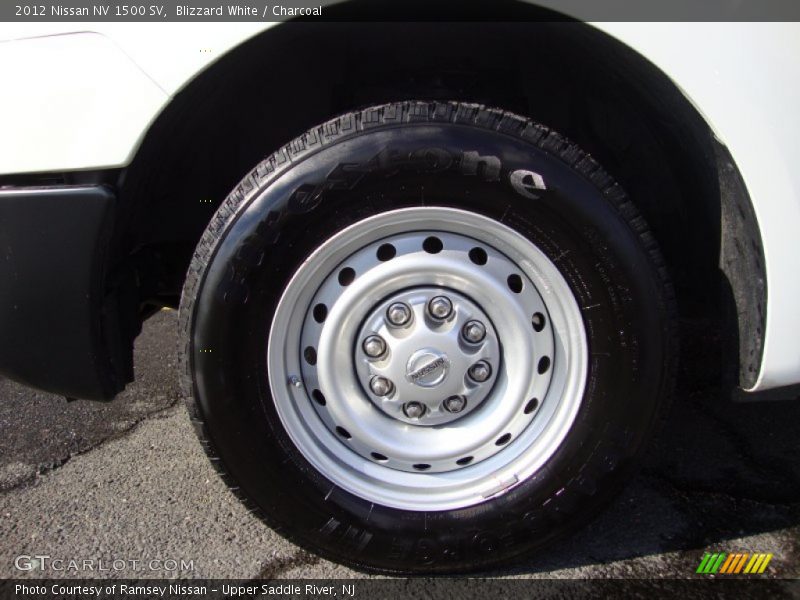 Blizzard White / Charcoal 2012 Nissan NV 1500 SV