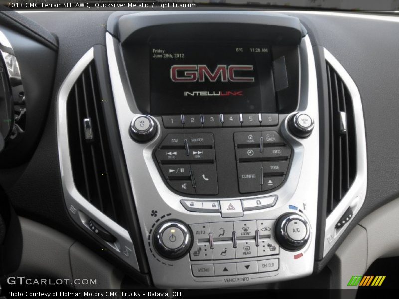 Controls of 2013 Terrain SLE AWD