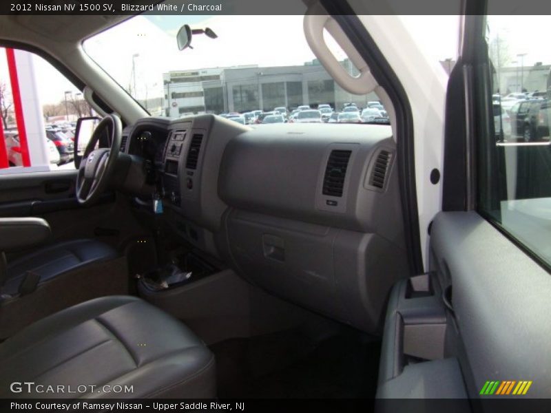 Blizzard White / Charcoal 2012 Nissan NV 1500 SV