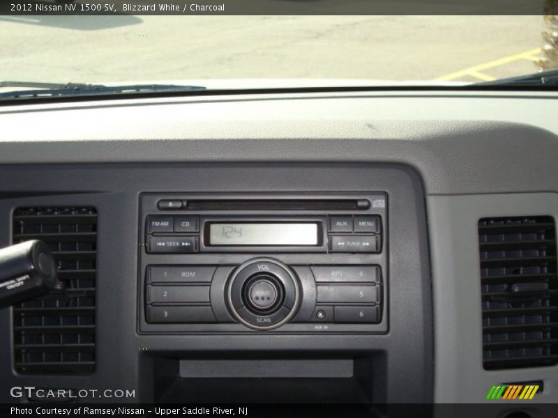 Blizzard White / Charcoal 2012 Nissan NV 1500 SV